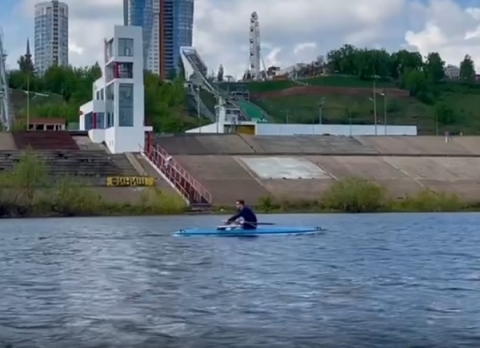 Нижегородский министр спорта начал тренировки на Гребном канале Нижегородский министр спорта начал тренировки на Гребном канале