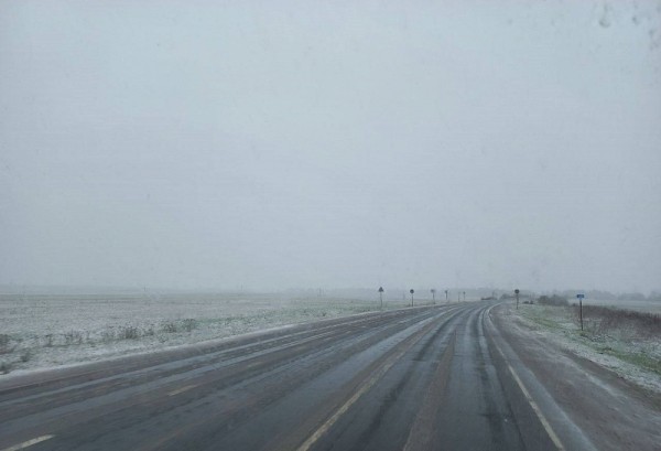 Майский снег внезапно выпал в Нижегородской области Майский снег внезапно выпал в Нижегородской области