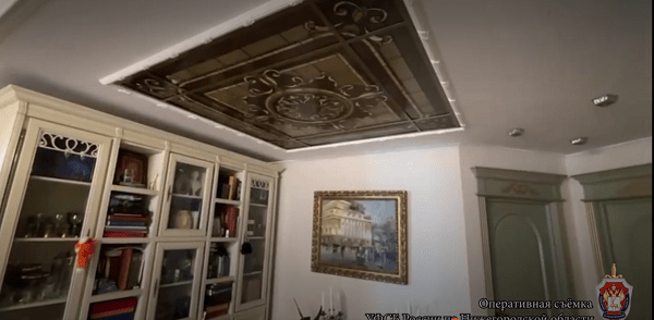 Обнародовано видео из квартиры подозреваемого экс-главы нижегородского ГУММиД