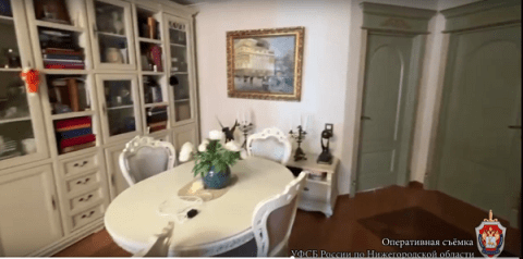 Обнародовано видео из квартиры подозреваемого экс-главы нижегородского ГУММиД
