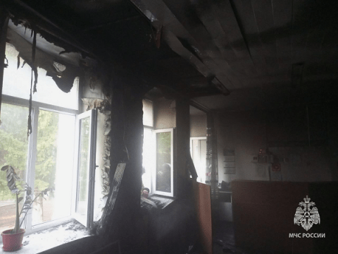 Пожар в Воротынской ЦРБ закончился эвакуацией 44 человек Пожар в Воротынской ЦРБ закончился эвакуацией 44 человек