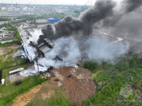 Открытое горение ликвидировано на предприятии в Кстове Открытое горение ликвидировано на предприятии в Кстове