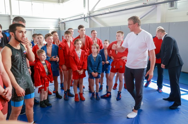 В Центре спортивных единоборств на Автозаводе прошел спортивный фестиваль, приуроченный к году 80-летия Победы и Дню России В Центре спортивных единоборств на Автозаводе прошел спортивный фестиваль, приуроченный к году 80-летия Победы и Дню России