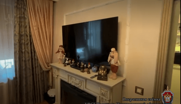 Обнародовано видео из квартиры подозреваемого экс-главы нижегородского ГУММиД