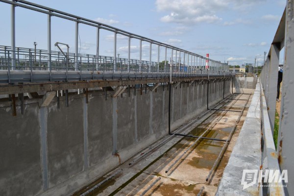 Журналистам показали, как ведется реконструкция Нижегородской станции аэрации Журналистам показали, как ведется реконструкция Нижегородской станции аэрации