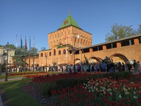 В Нижегородском кремле обновили триптих «Наша Победа» из 15 тысяч фронтовых фото