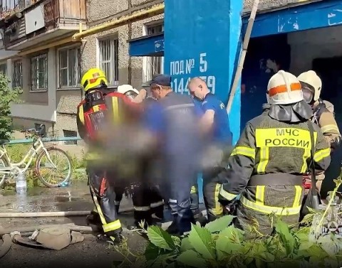 Пострадавшая при пожаре на Пермякова девочка-подросток доставлена в НОДКБ