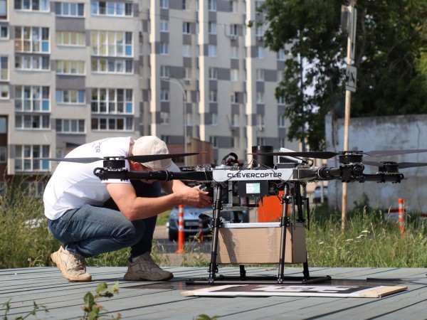 Доставку товаров аэрокурьерами тестируют в Нижнем Новгороде