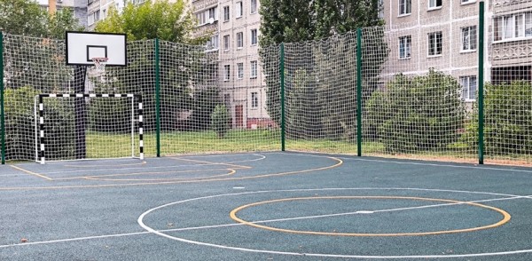 Четыре многофункциональные спортивные площадки модернизируются в Сормовском районе в 2025 году Четыре многофункциональные спортивные площадки модернизируются в Сормовском районе в 2025 году