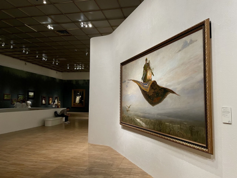 Картина Васнецова «Ковер-самолет» вернулась в экспозицию нижегородского музея