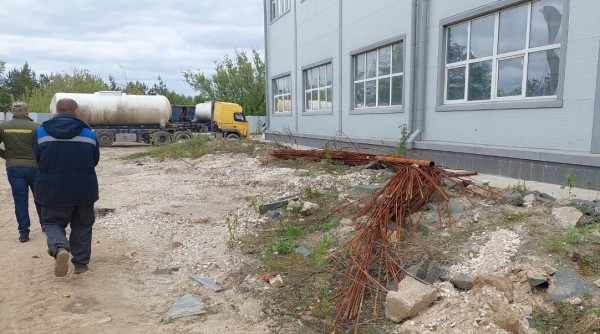 Дзержинское предприятие попалось на захламлении земли строительным мусором Дзержинское предприятие попалось на захламлении земли строительным мусором