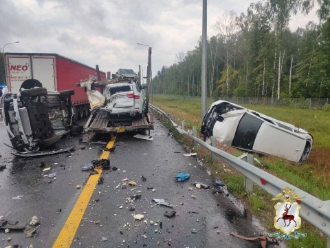 Один погиб и двое пострадали в страшном ДТП со взрывом в Арзамасском районе