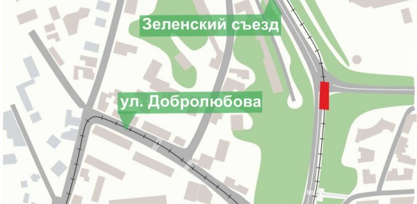 В Нижнем Новгороде временно ограничат движение транспорта на участке Зеленского съезда В Нижнем Новгороде временно ограничат движение транспорта на участке Зеленского съезда