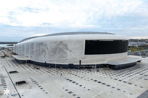 Опубликованы свежие фото Ледовой арены в Нижнем Новгороде Опубликованы свежие фото Ледовой арены в Нижнем Новгороде