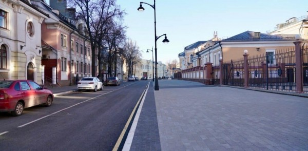 В Нижнем Новгороде завершается капитальный ремонт улицы Малой Покровской В Нижнем Новгороде завершается капитальный ремонт улицы Малой Покровской