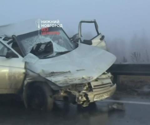 Жуткая авария вновь случилась на М-7 в Нижегородской области Жуткая авария вновь случилась на М-7 в Нижегородской области