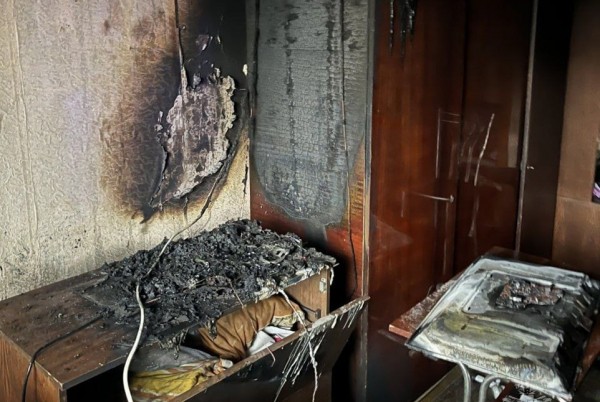 Пожар в Дзержинске привел к госпитализации двоих человек