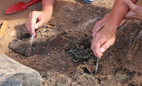 В Вачском округе нашли 90 древних погребений муромы В Вачском округе нашли 90 древних погребений муромы