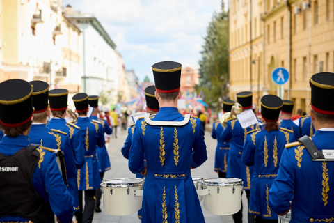 Парад оркестров и вечерний гала-концерт пройдут в Нижнем Новгороде 26 июня