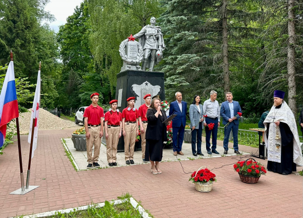 Мероприятие, посвященное Дню памяти и скорби, состоялось в Советском районе Мероприятие, посвященное Дню памяти и скорби, состоялось в Советском районе
