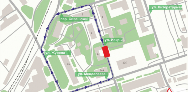 В Нижнем Новгороде временно ограничат движение транспорта по улице Искры В Нижнем Новгороде временно ограничат движение транспорта по улице Искры